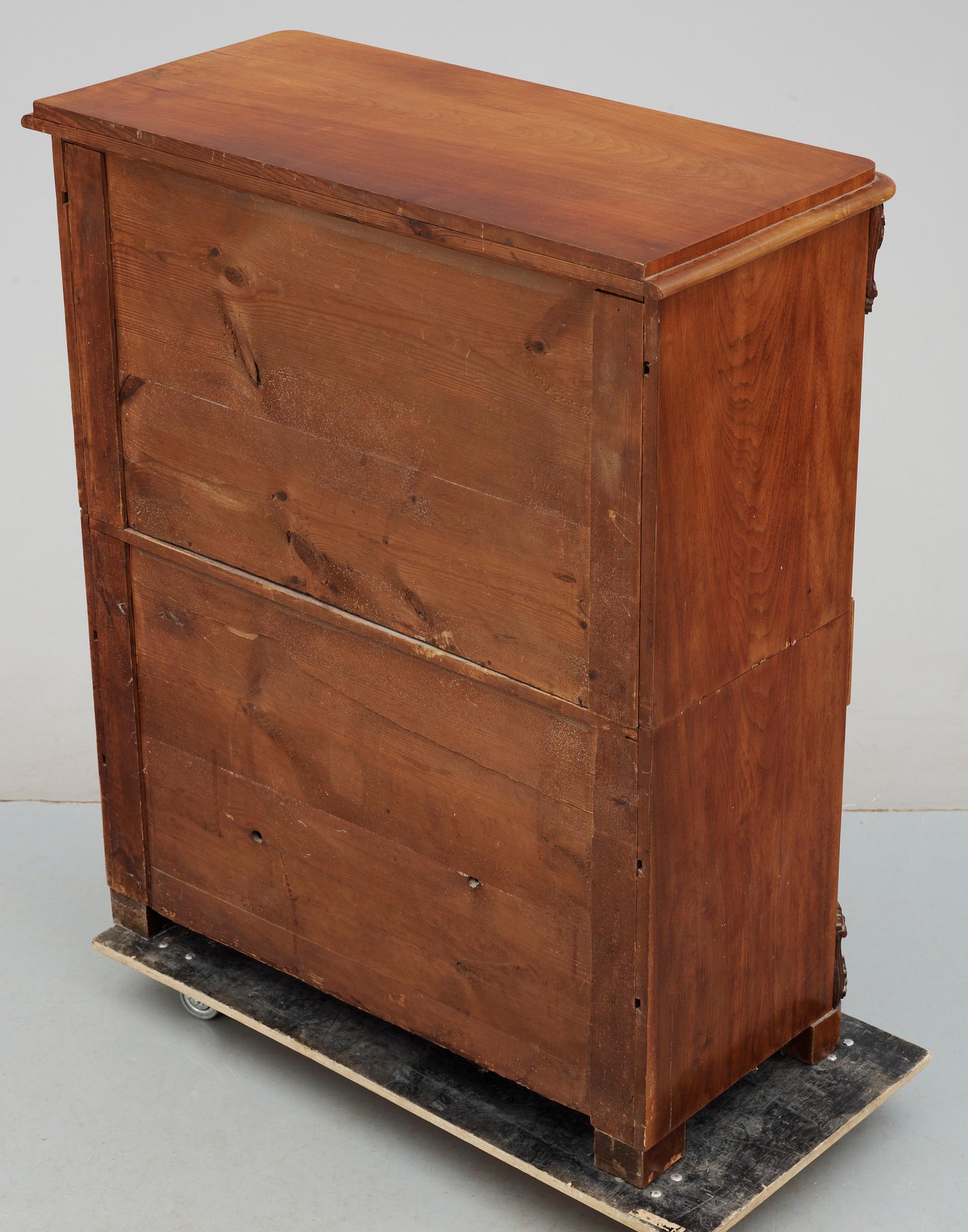 CHIFFONJÈ, nyrokoko, 1800-talets slut.