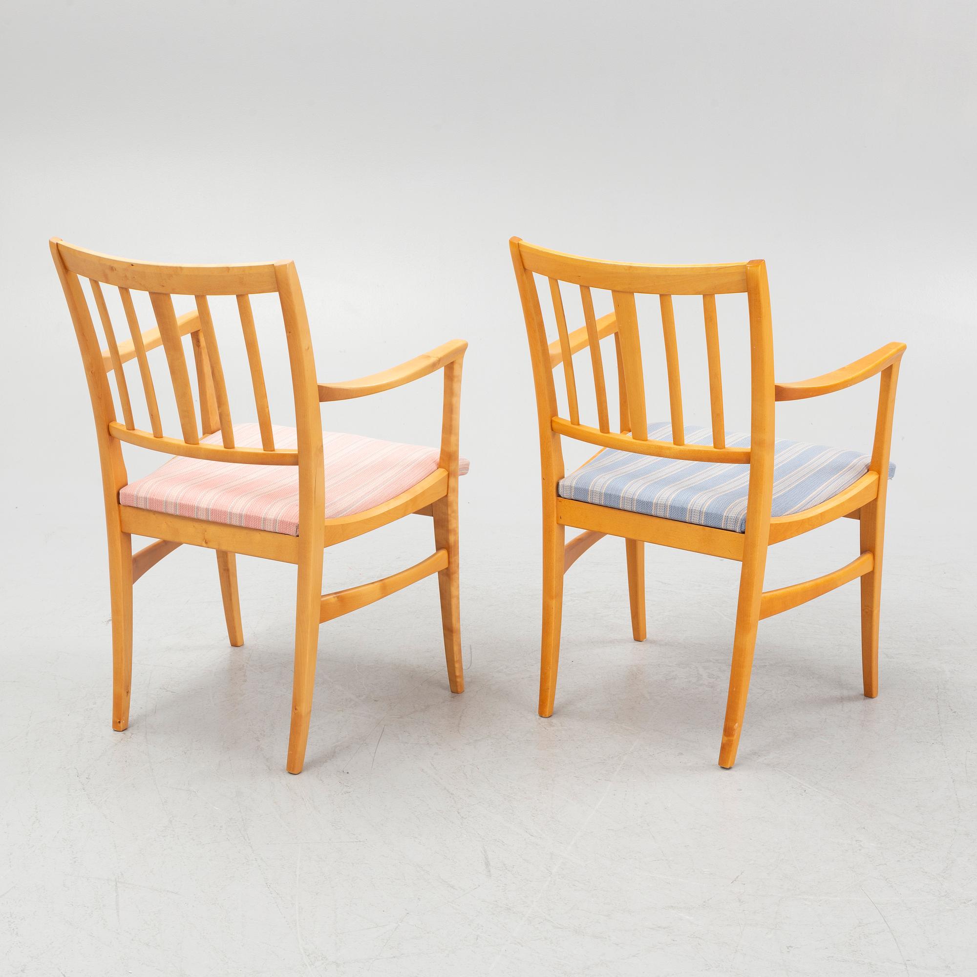 Carl Malmsten, karmstolar, 4 st, "Herrgården".