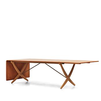 417. Hans J. Wegner, matbord med klaffar, "AT-314", Andreas Tuck, Danmark, 1950-60-tal.