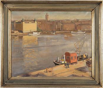Birgit Hygrell, oil on canvas, signed and dated 1936.