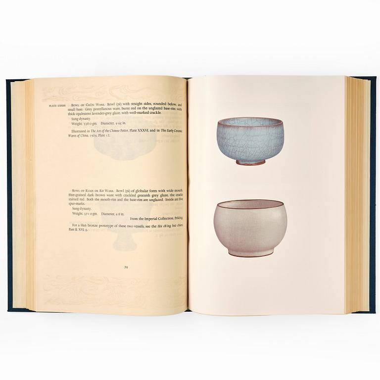 A catalogue of chinese pottery and porcelain in the Collection of Sir Percival David, by R.L. Hobson, 1934.