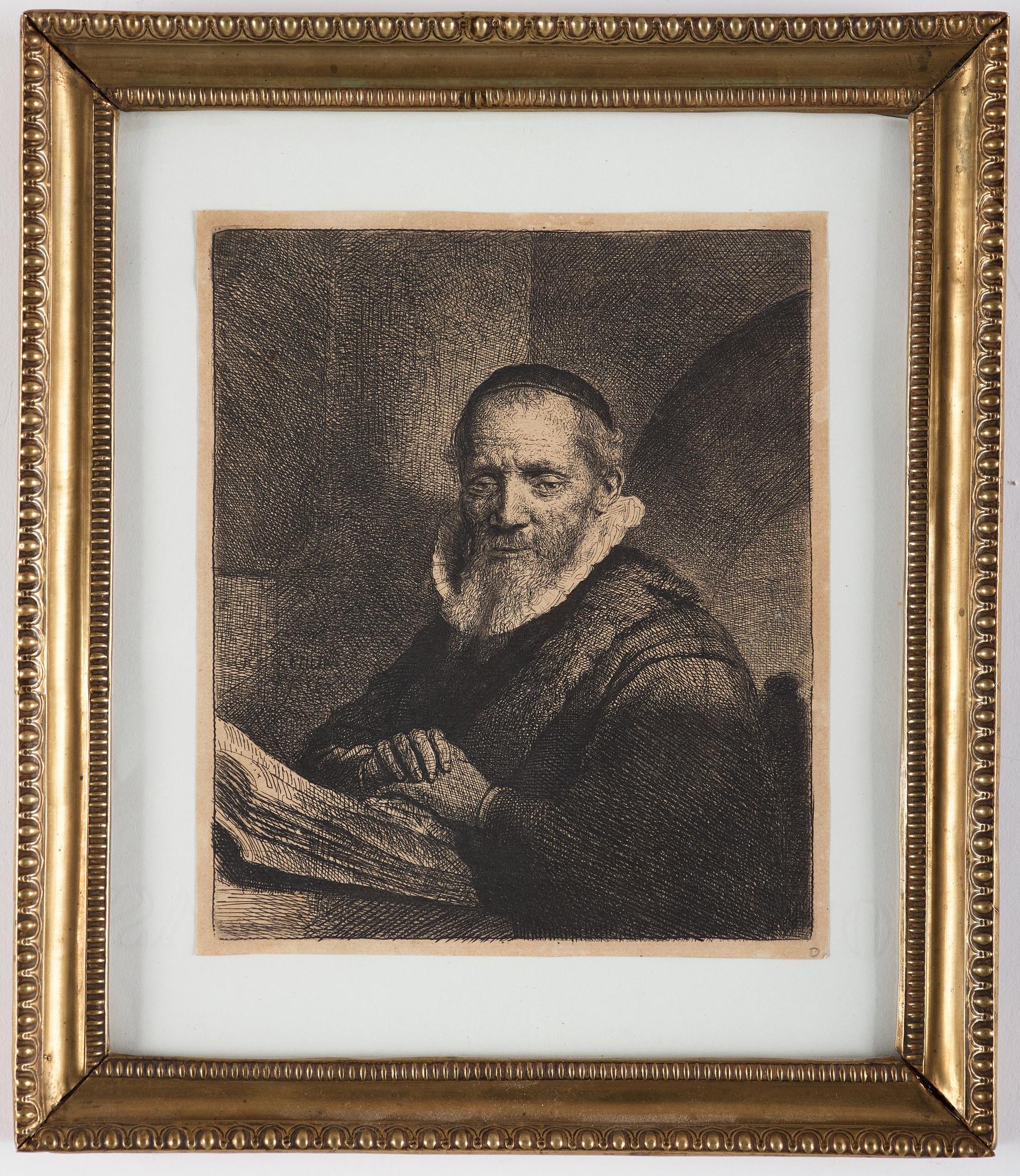 Rembrandt Harmensz van Rijn, "Jan Cornelis Sylvius Preacher".
