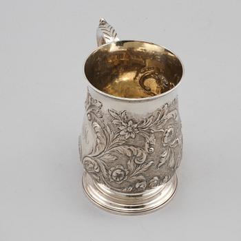 MUGG, silver, London, England, 1816, vikt 380 gram.