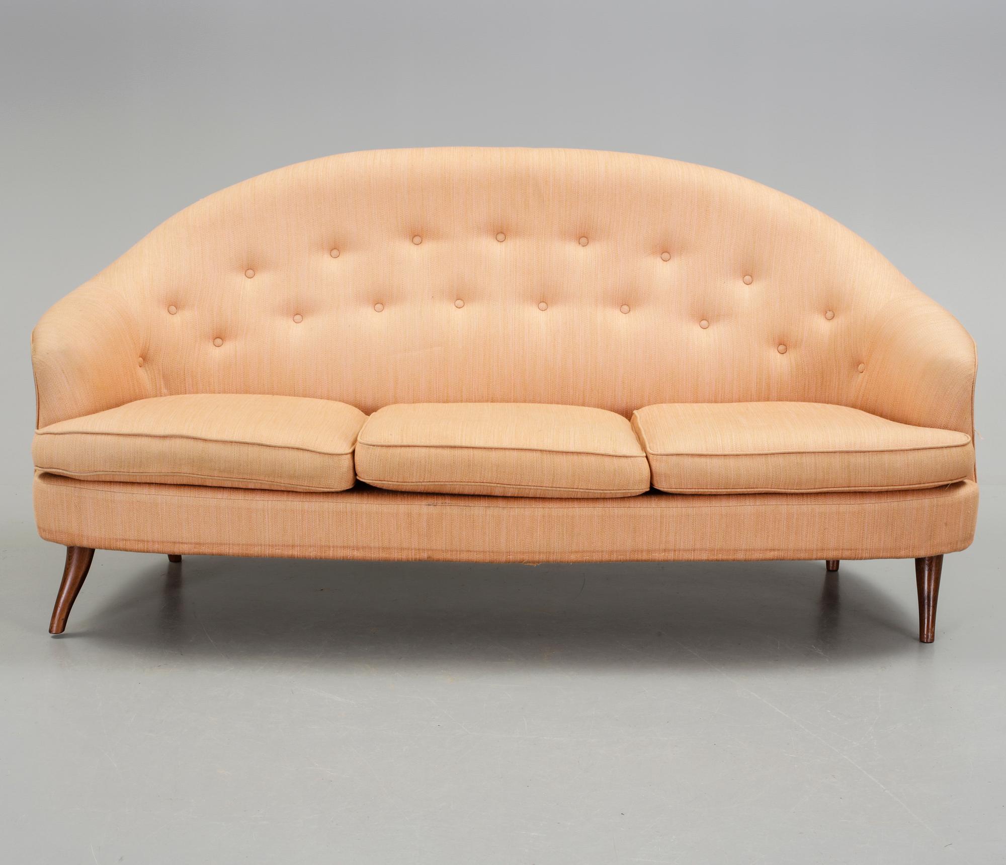 SOFFA, "Paradiset", Kerstin Hörlin-Holmquist, NKs Triva-serie, formgiven 1958.