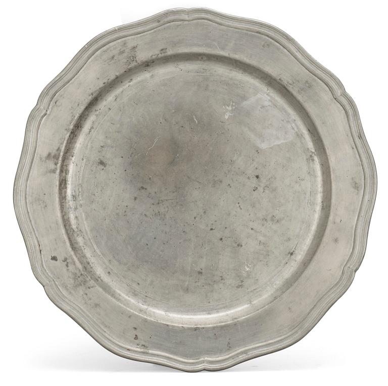 FAT, tenn, Gudmund Östling, Vimmerby 1771. Rokoko.