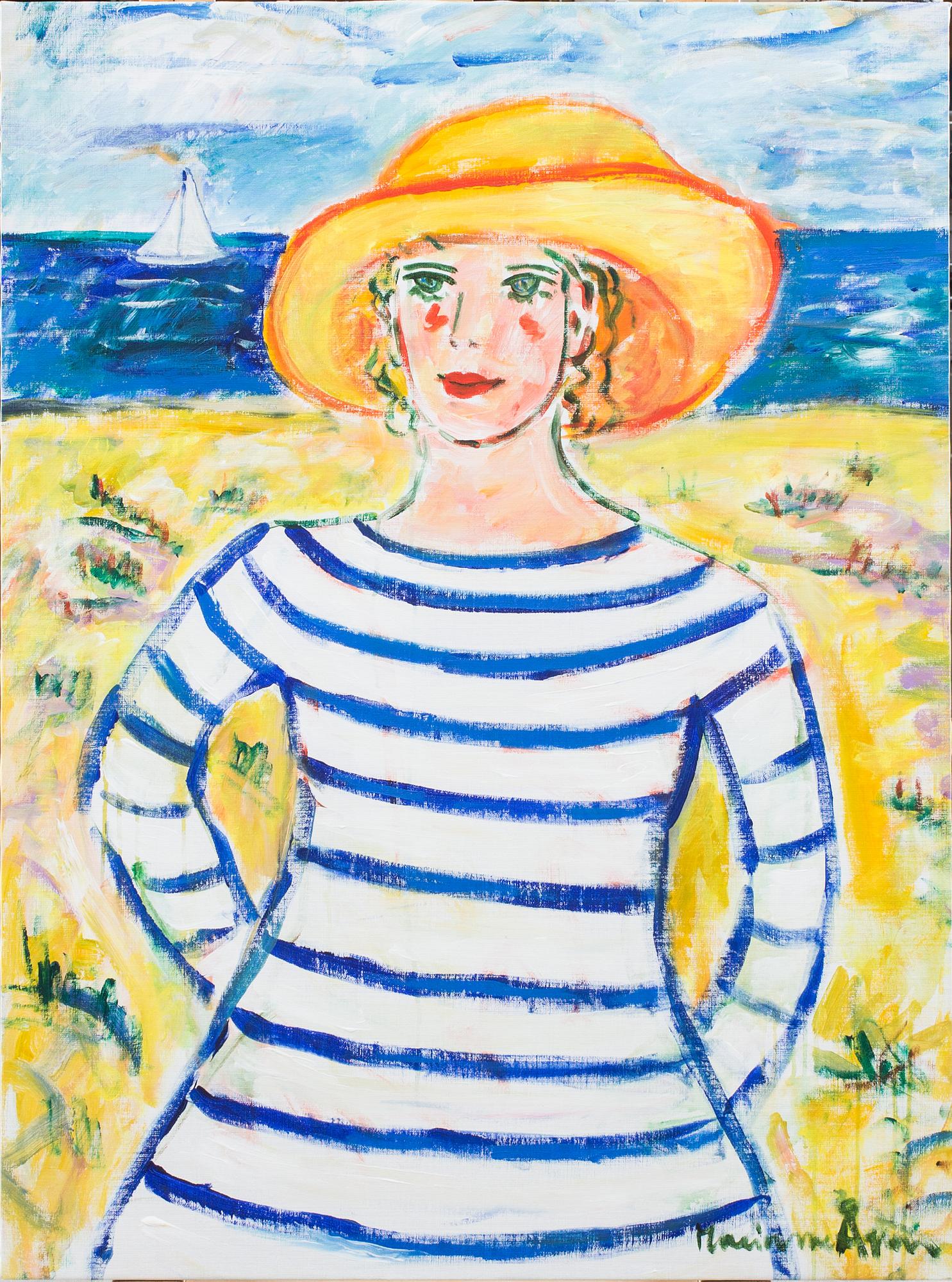 MARIANNE ÅGREN, akryl på duk, signerad.