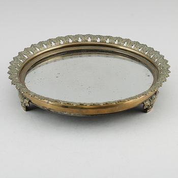 SPEGELPLATÅ, senempire, 1800-talets första hälft.