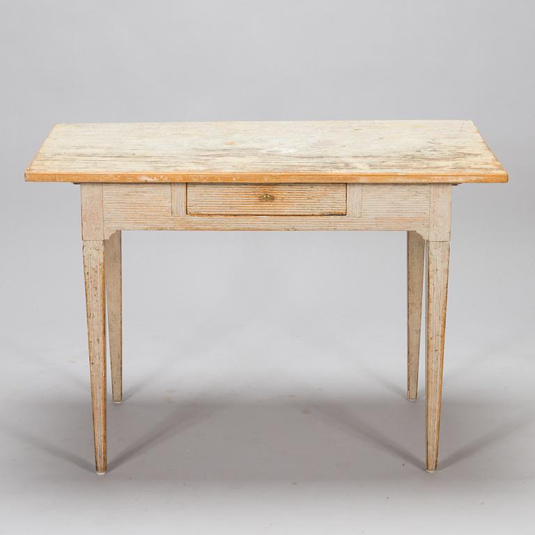 A late gustavian desk from first half of the 19th century.