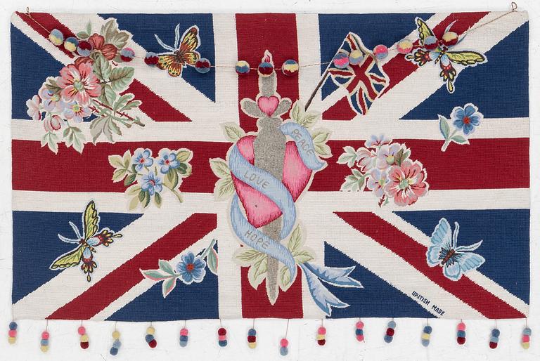 Lucinda Chambers, a 'Jubilee' tapestry, The Rug Company, c. 149 x 88 cm.
