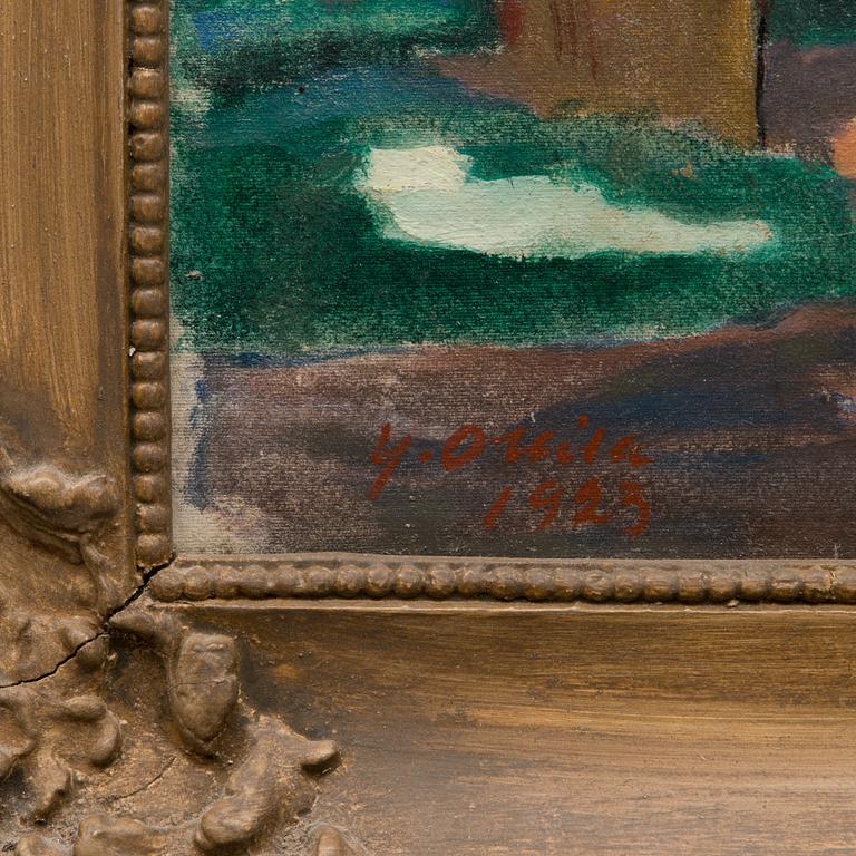 YRJÖ OLLILA, oil on canvas, signed and dated 1923.