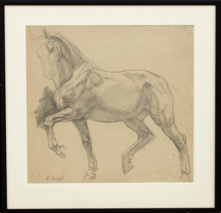 ARTHUR KAMPF, drawing signed.