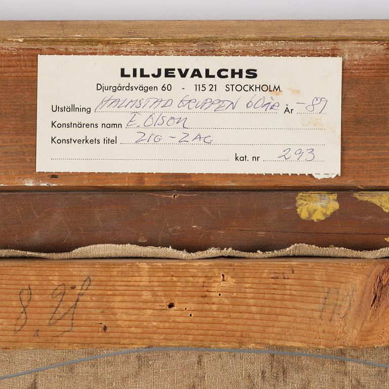 Erik Olson, "Zig-zag".