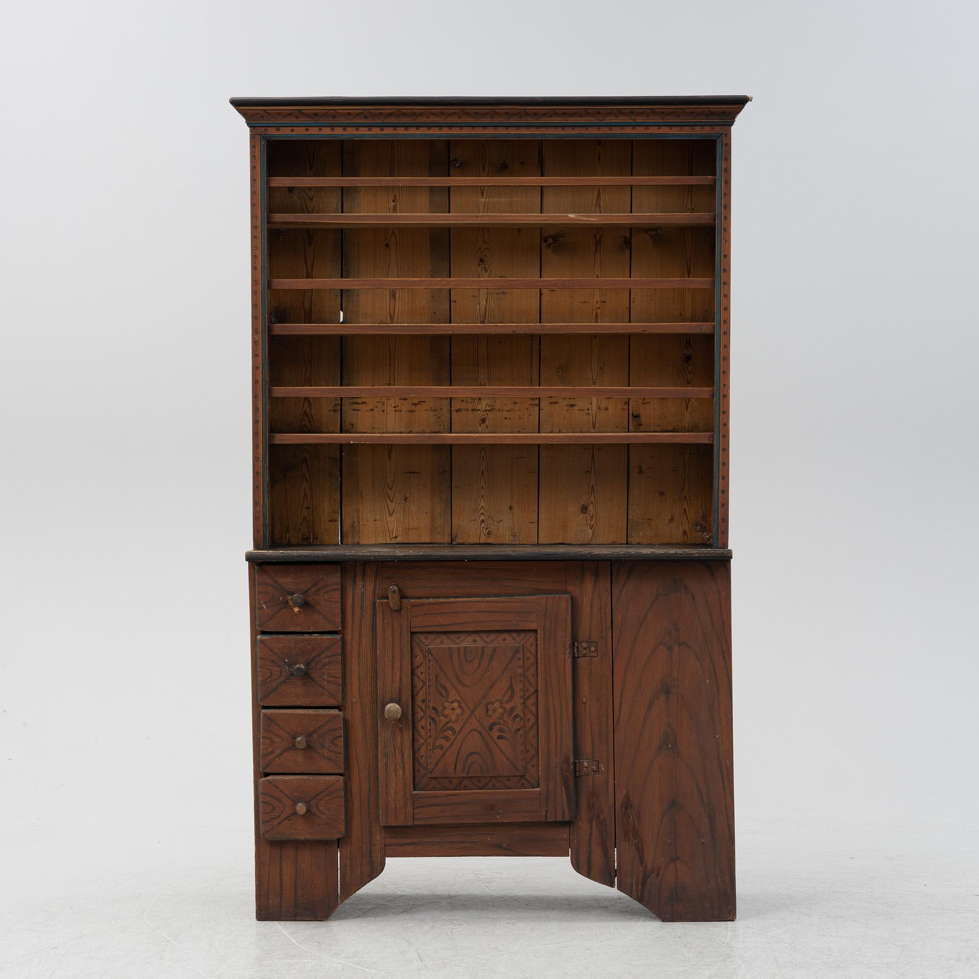 A swedish provincial cabinet, 19th century.