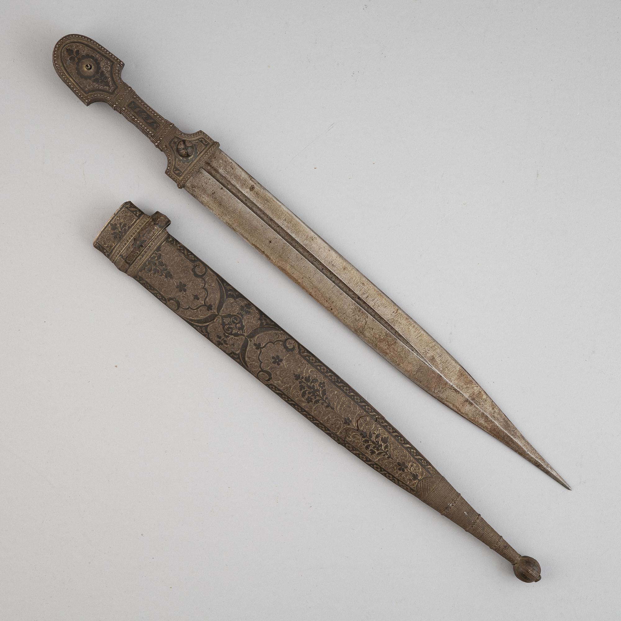 A Russian Kindjal from around the year 1900.