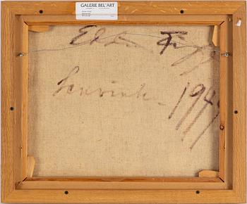 EDDIE FIGGE, olja på duk, signerad. Daterad 1949 a tergo.