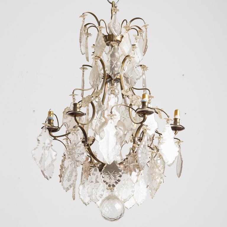 Ljuskrona, barockstil, 1900-tal.