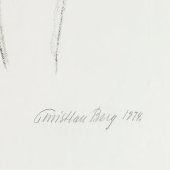 CHRISTIAN BERG, lithographs, 3, signed 68/125.