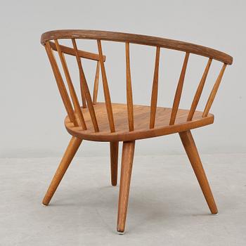 KARMSTOL, "Arka" Yngve Ekström. Modellen formgiven 1955.
