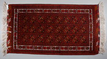 MATTOR, 2 st, Afghan, 1900-talets slut, 188x100 cm och 120x74 cm.