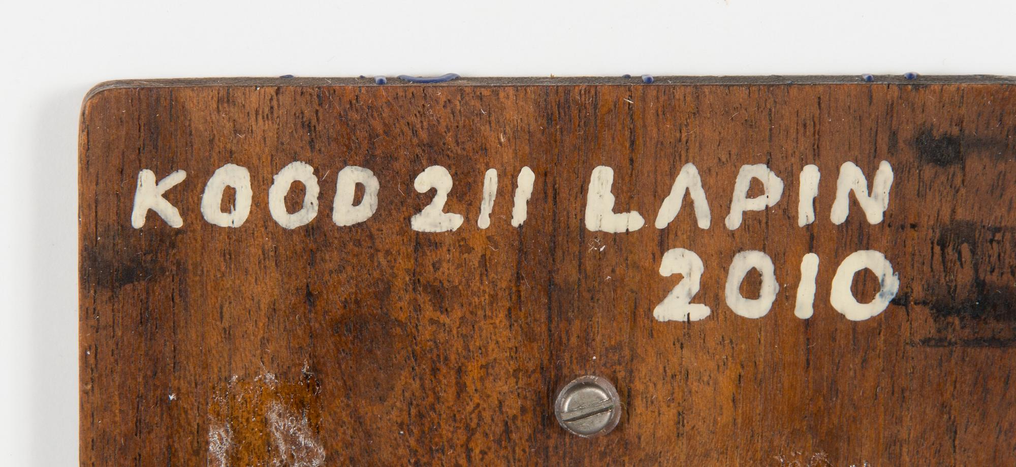 Leonhard Lapin, 'Kood 211'.