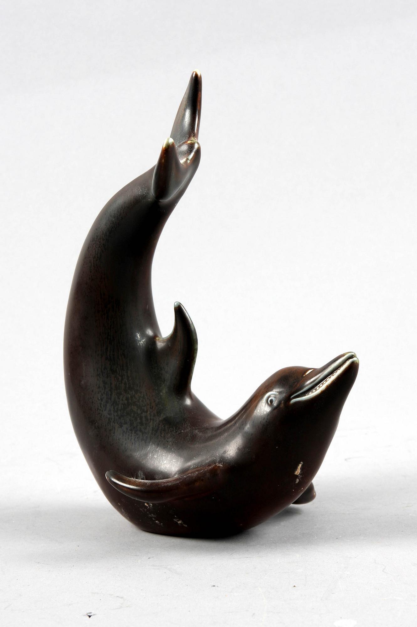 GUNNAR NYLUND, figurin, stengods.