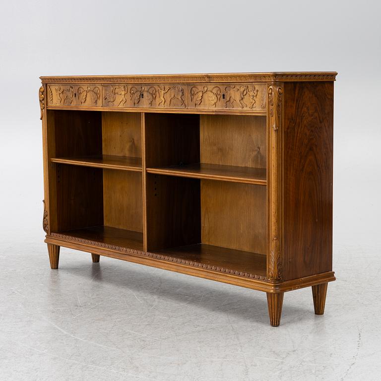 Bookcase, Eugen Höglund's sculptor workshop, Vetlanda, mid-20th century.