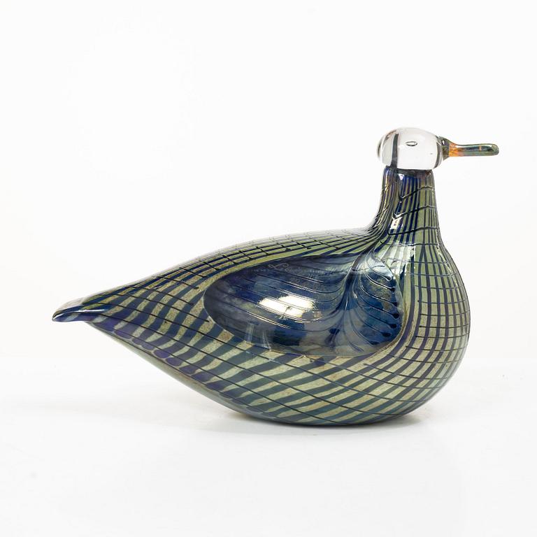 Oiva Toikka, Wild goose male, “Villihanhi Uros”, glass, Nuutajärvi Notsjö, Finland 1987.