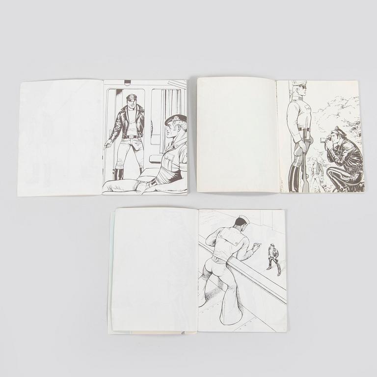 Tom of Finland (Touko Valio Laaksonen), comic books, 19 pcs, "Kake", 1960s-80.