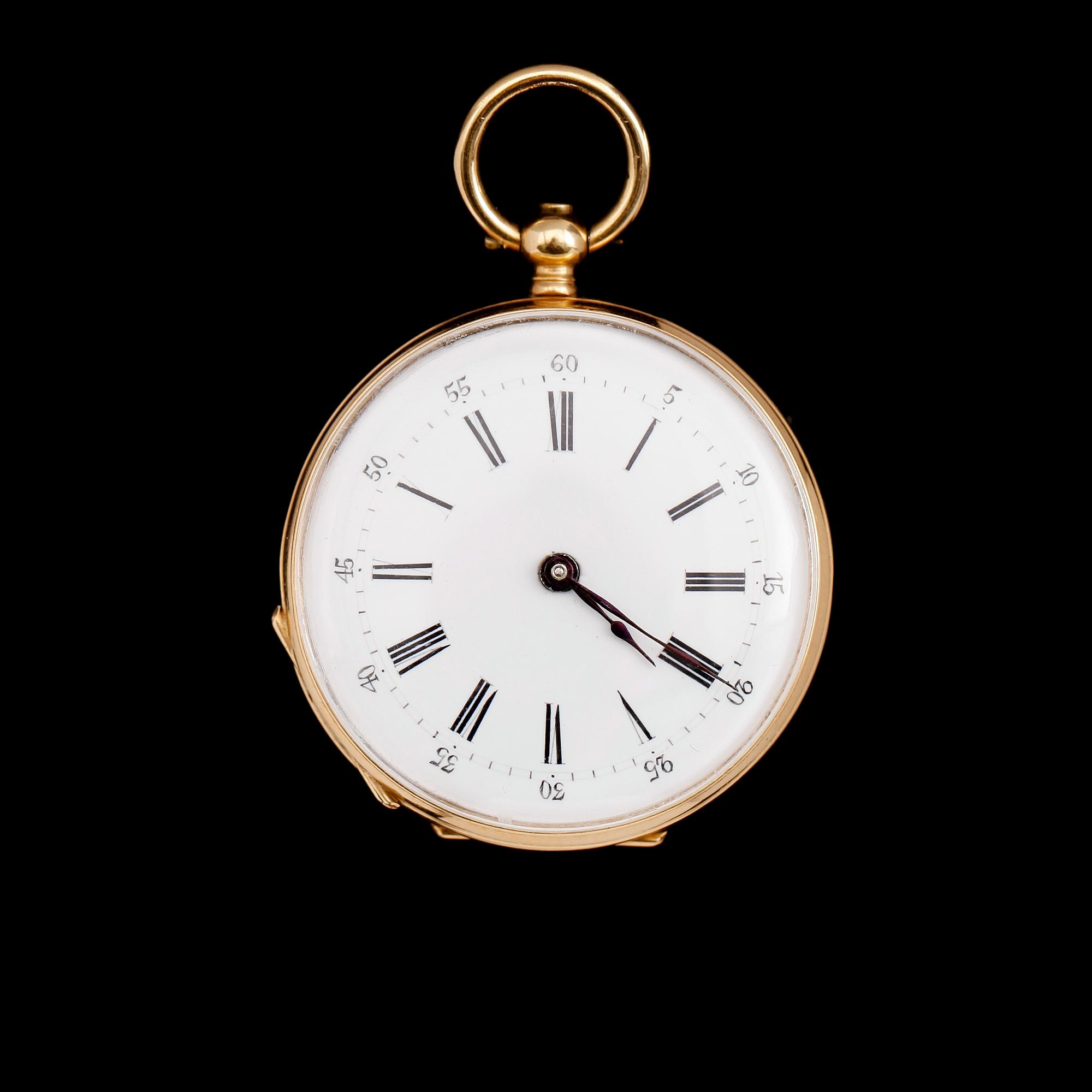 FICKUR, 18 k guld.