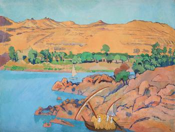787. Hilding Linnqvist, "Paschans ö".