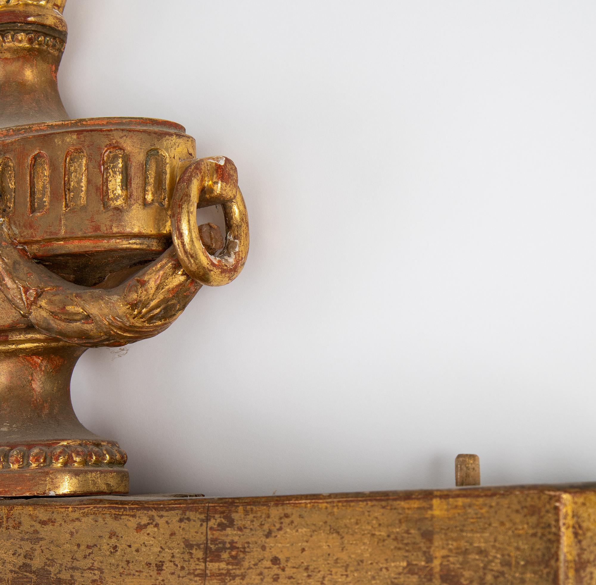 A Gustavian mirror, 1770's.