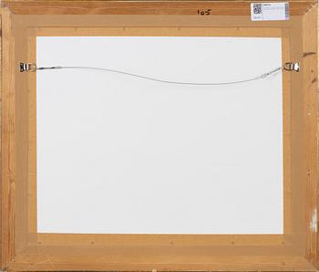 Axel Erdmann, oil on paper-panel, signed and dated 1949-53.