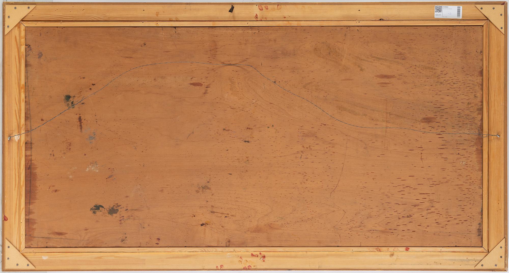 WILLIAM GISLANDER, oil on panel, signed and dated 1924 (?).