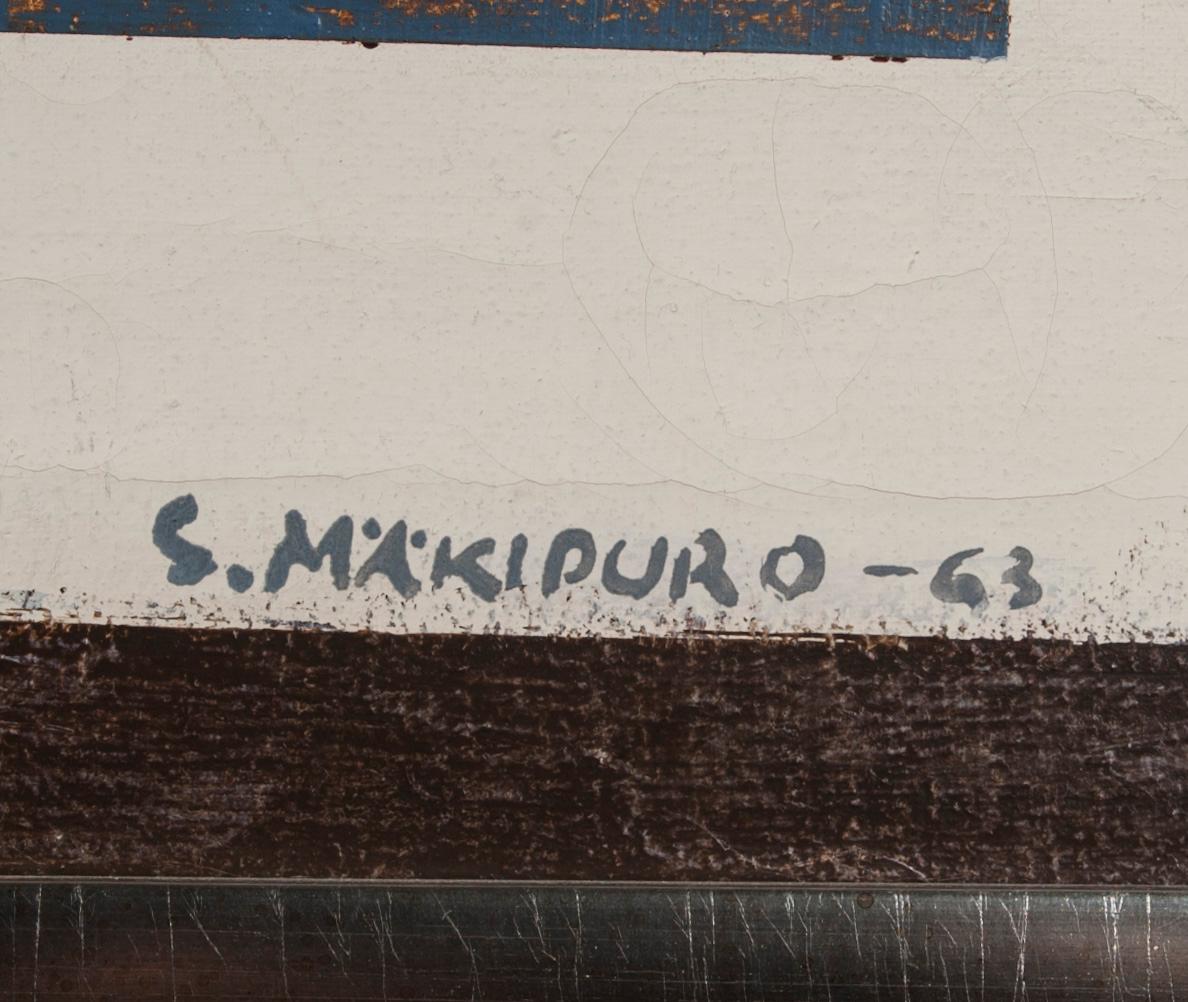 SAKARI MÄKIPURO, olja på duk, signerad och daterad -63.