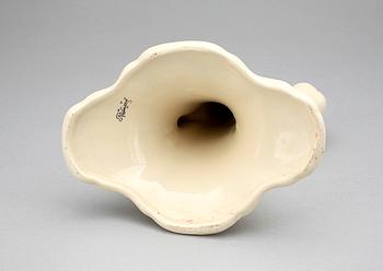 KANDELABER, flintgods, Daldansen, Rörstrand, 1900-talets början.