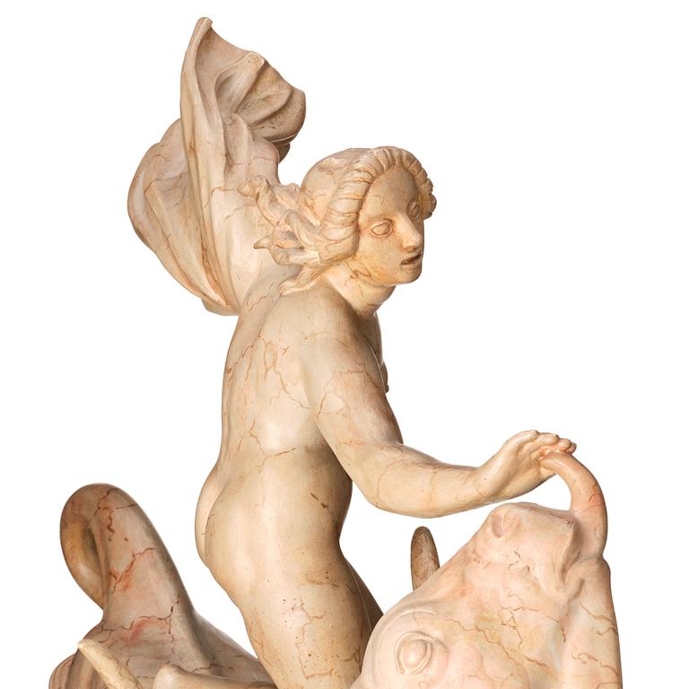 Carl Milles, "Europa och tjuren" (Europa and the bull).