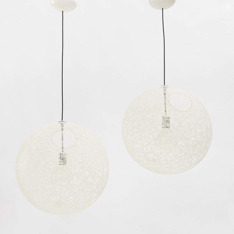 Bertjan Pot, a pair of 'Random Light' ceiling lamps, Moooi.