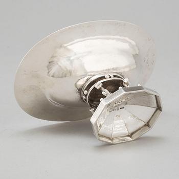 JOHAN ROHDE, skål på fot, silver, Georg Jensen, Köpenhamn, Danmark, 1918.