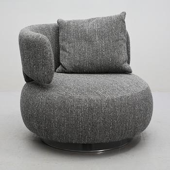 FÅTÖLJ, "Curl", Maurizio Manzoni och Roberto Tapinassi, Roche Bobois, Frankrike, omkring år 2000.