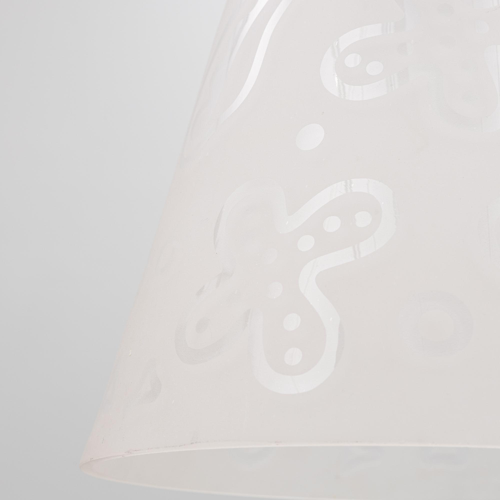 Harald Notini, Uno Westerberg, a ceiling lamp, Böhlmarks, first half of the 20th century.