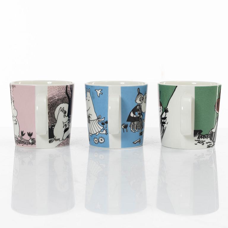 Arabia, muminmuggar, 3 st, Finland.