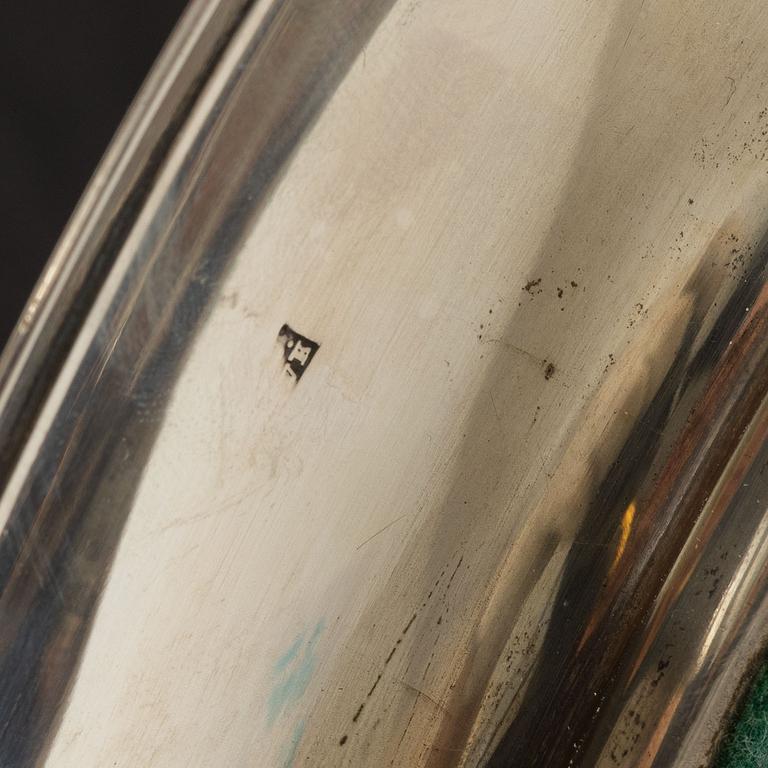 A silver centerpiece, van Kempen, Netherlands 1867.