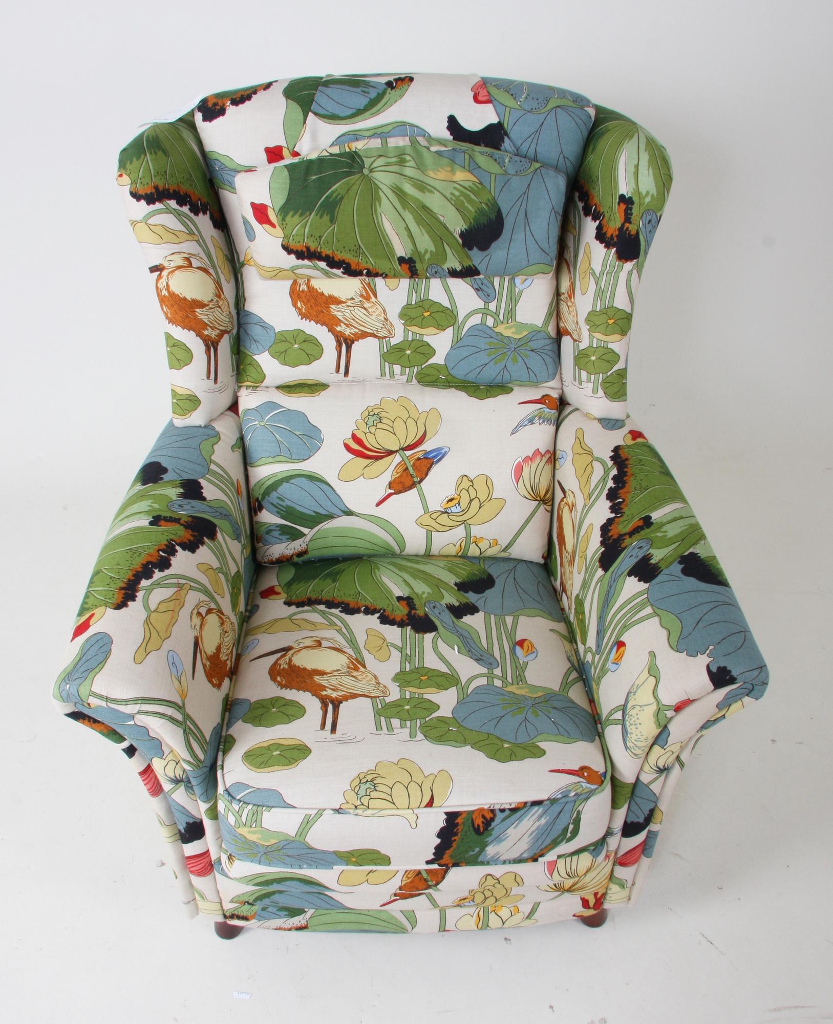 FÅTÖLJ, inköpt på Laurins i Malmö.