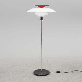 A "PH-80" floor lamp by Poul Henningsen, Louis Poulsen, Denmark.