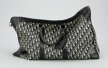 CHRISTIAN DIOR, a monogram canvas bag / weekendbag.