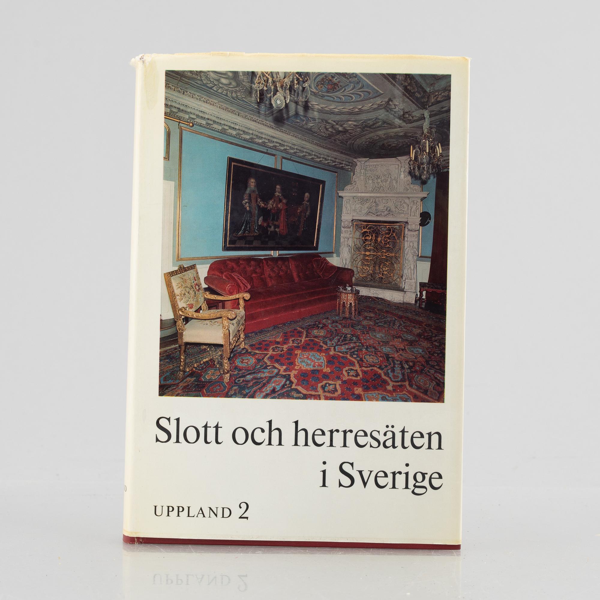 Bokverk, "Svenska slott och herresäten", 18 volymer, Allhems Förlag, Malmö, 1966-1971.