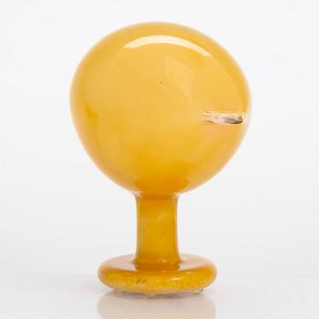 Oiva Toikka,  glasfågel, signerad O. Toikka Iittala.