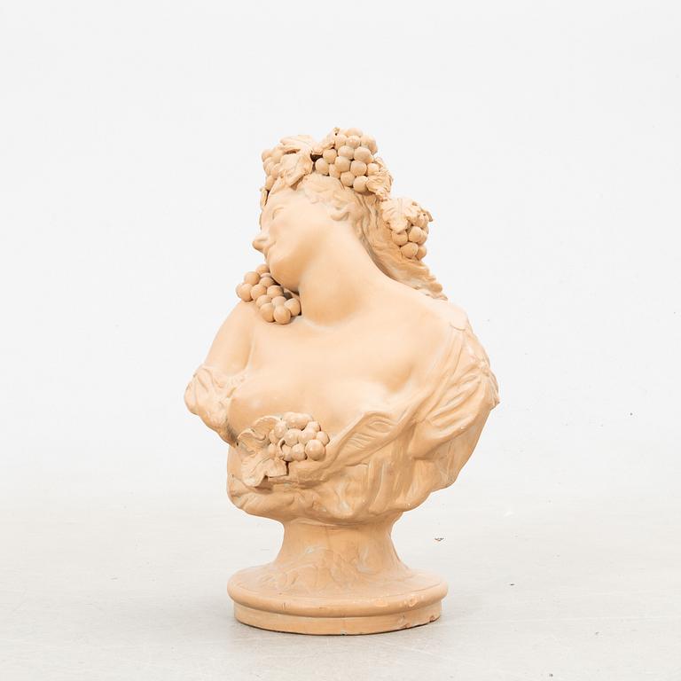 Decorative sculpture Bacchante mid/second half of the 20th century.
