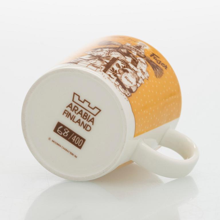 Muumin-mug, porcelain, 'Fazer Café', Moomin Characters, Arabia 2004, numbered 68/400.