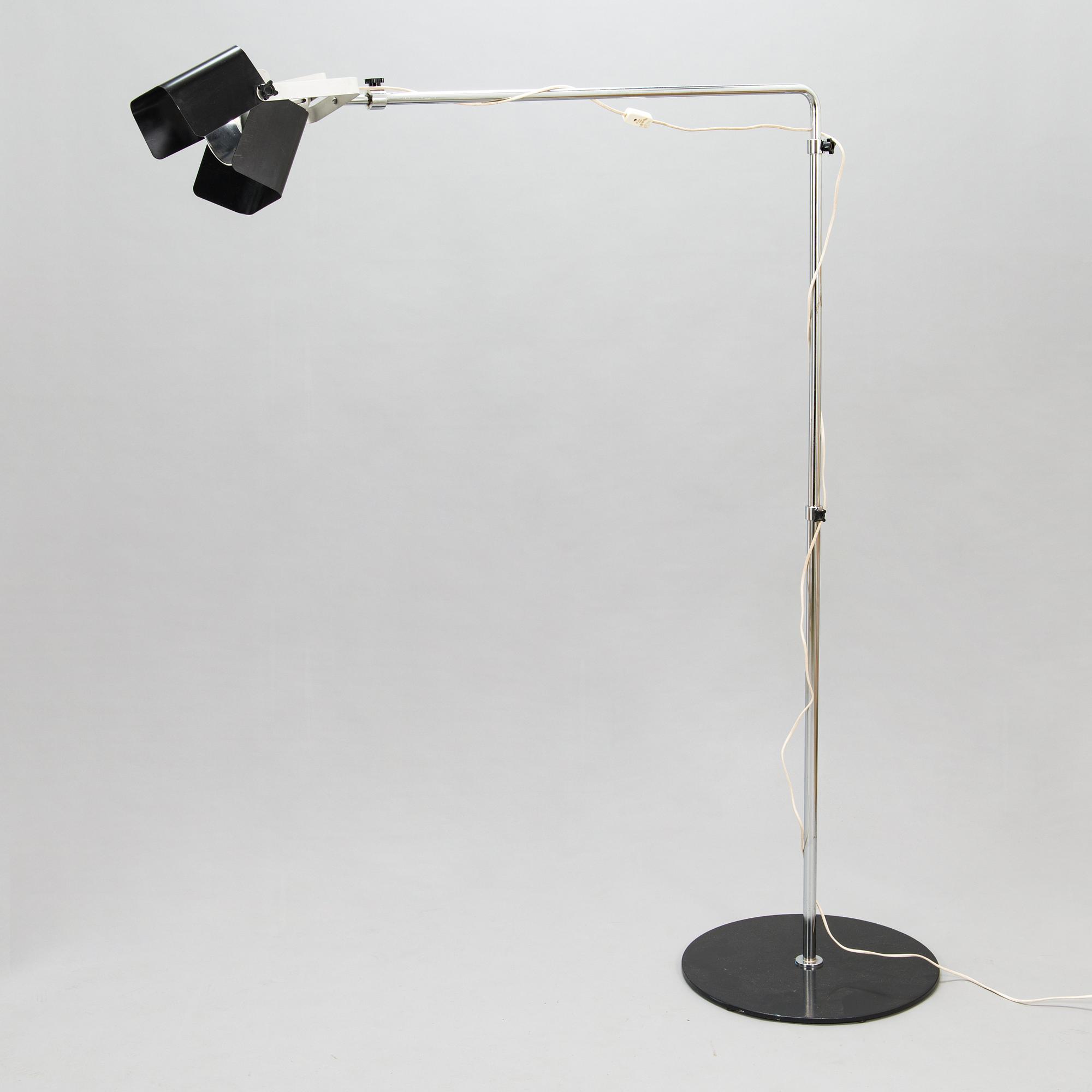 Yrjö Kukkapuro, A 1960's '100 G' floor light for Haimi.